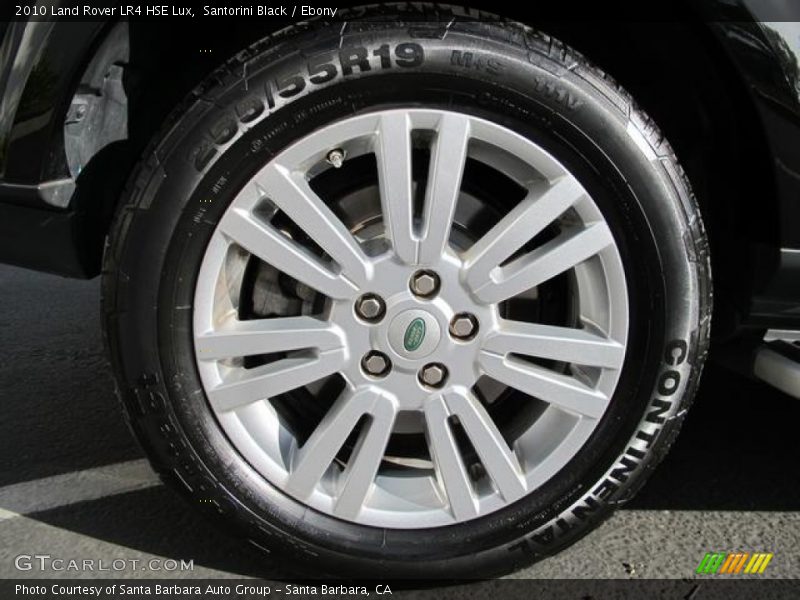 Santorini Black / Ebony 2010 Land Rover LR4 HSE Lux