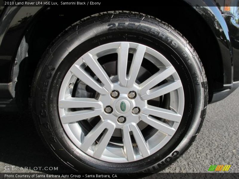 Santorini Black / Ebony 2010 Land Rover LR4 HSE Lux