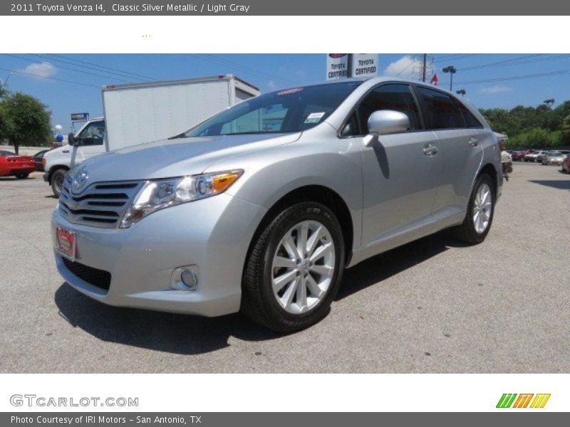 Classic Silver Metallic / Light Gray 2011 Toyota Venza I4