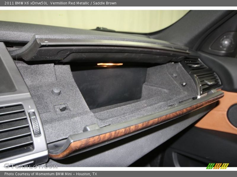 Vermillion Red Metallic / Saddle Brown 2011 BMW X6 xDrive50i