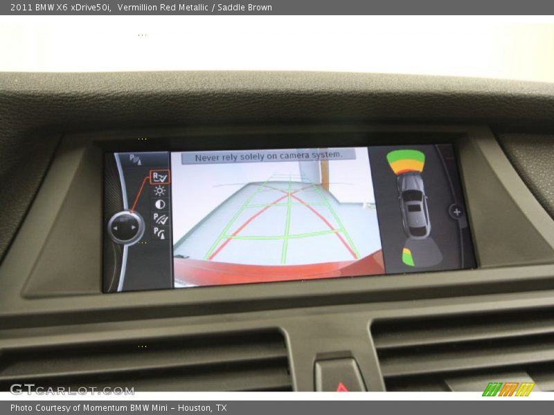 Vermillion Red Metallic / Saddle Brown 2011 BMW X6 xDrive50i