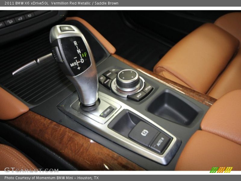 Vermillion Red Metallic / Saddle Brown 2011 BMW X6 xDrive50i