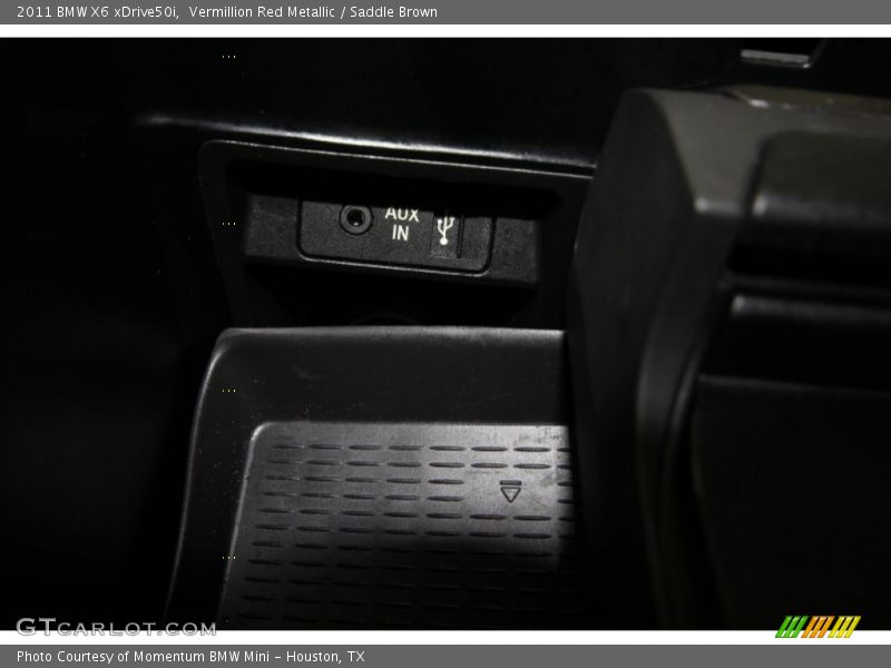 Vermillion Red Metallic / Saddle Brown 2011 BMW X6 xDrive50i