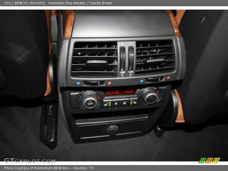 Vermillion Red Metallic / Saddle Brown 2011 BMW X6 xDrive50i