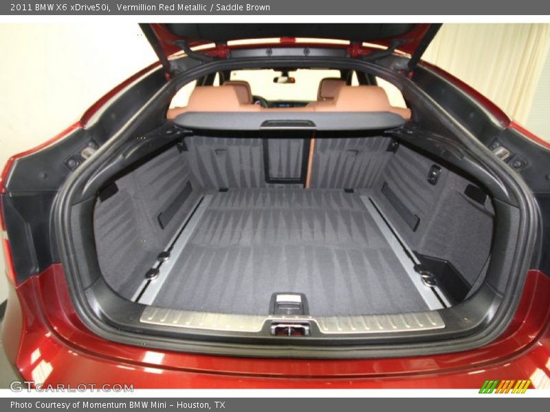 Vermillion Red Metallic / Saddle Brown 2011 BMW X6 xDrive50i
