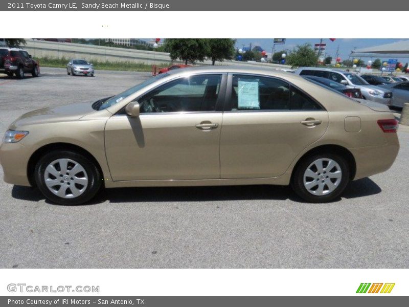 Sandy Beach Metallic / Bisque 2011 Toyota Camry LE