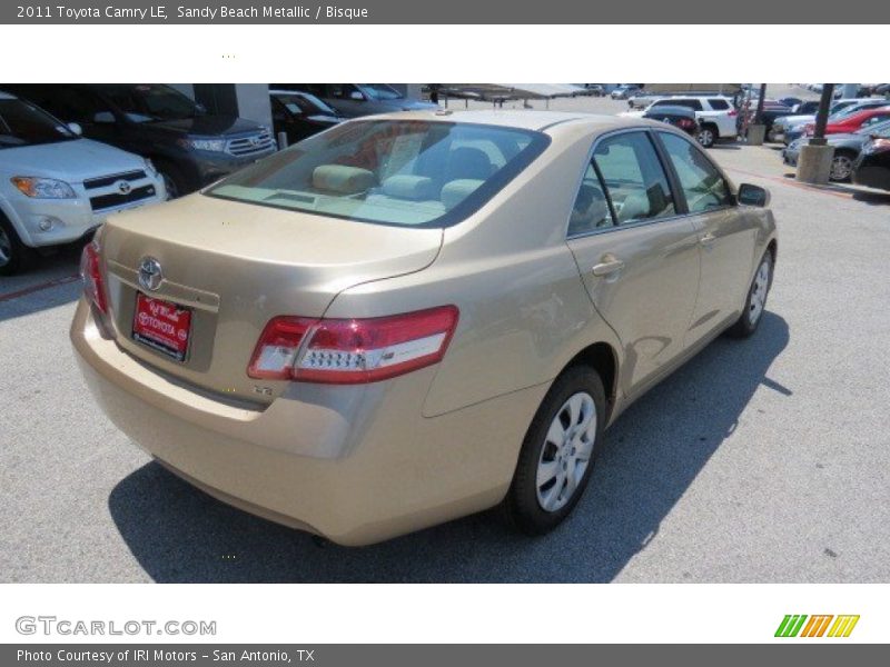 Sandy Beach Metallic / Bisque 2011 Toyota Camry LE