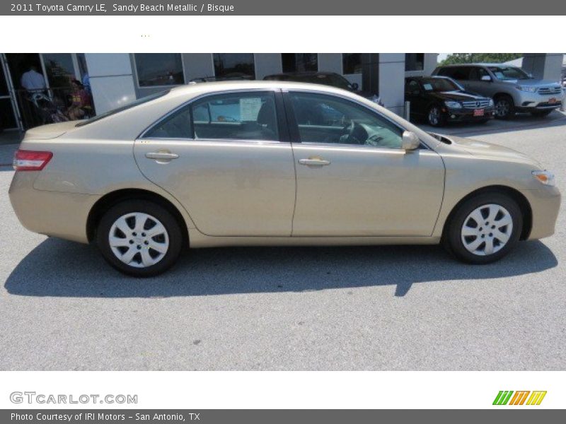 Sandy Beach Metallic / Bisque 2011 Toyota Camry LE