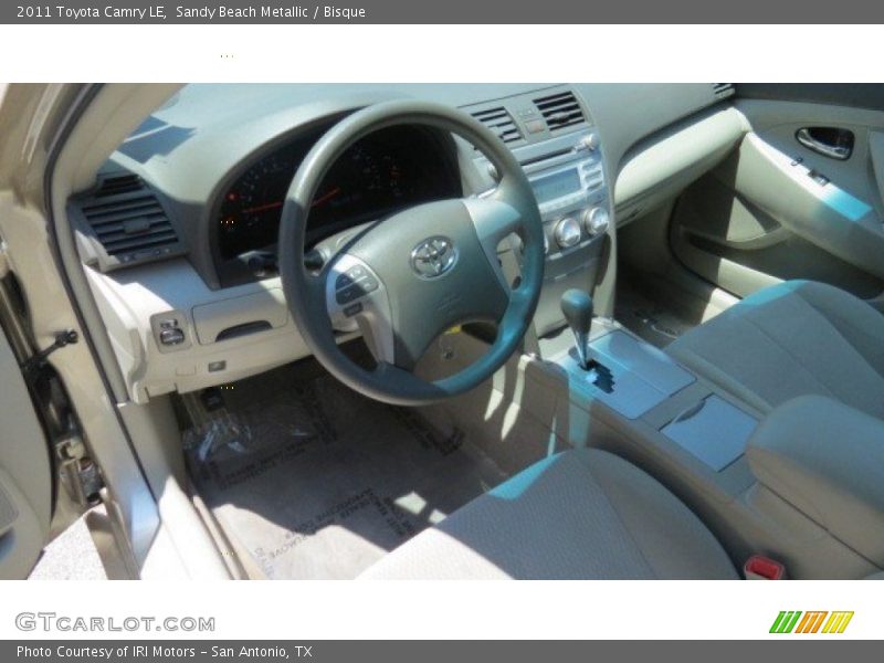 Sandy Beach Metallic / Bisque 2011 Toyota Camry LE