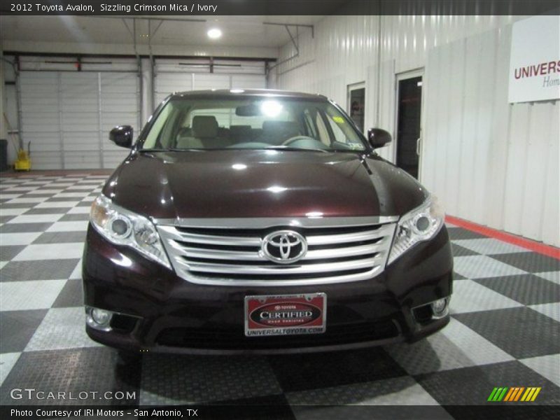 Sizzling Crimson Mica / Ivory 2012 Toyota Avalon