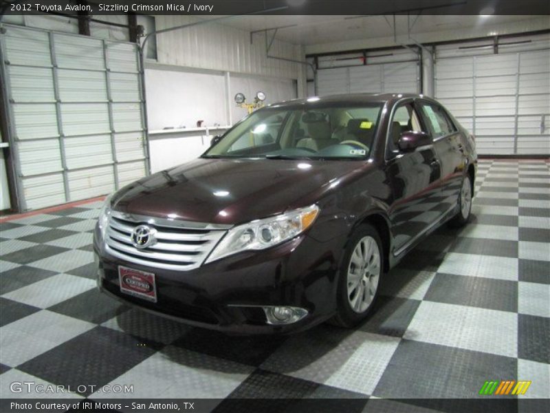 Sizzling Crimson Mica / Ivory 2012 Toyota Avalon