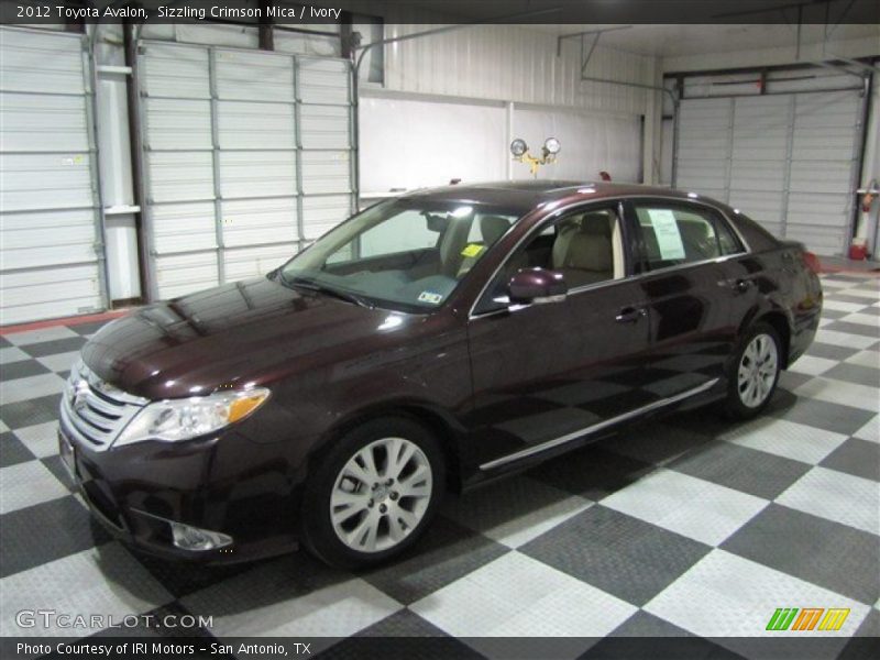Sizzling Crimson Mica / Ivory 2012 Toyota Avalon