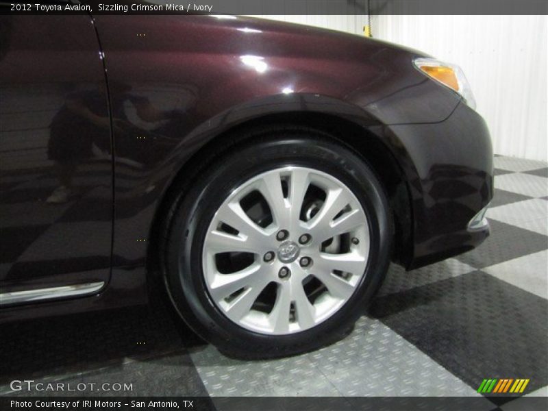 Sizzling Crimson Mica / Ivory 2012 Toyota Avalon