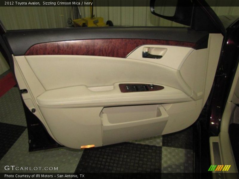 Sizzling Crimson Mica / Ivory 2012 Toyota Avalon