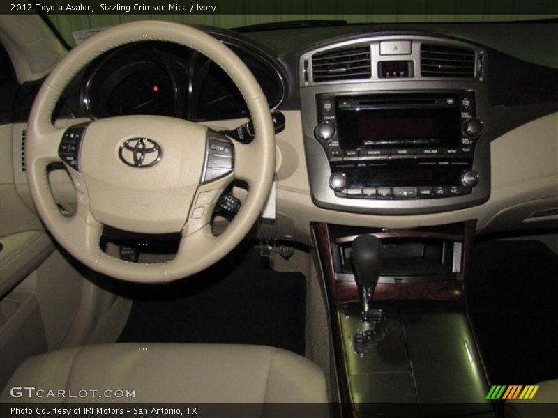 Sizzling Crimson Mica / Ivory 2012 Toyota Avalon