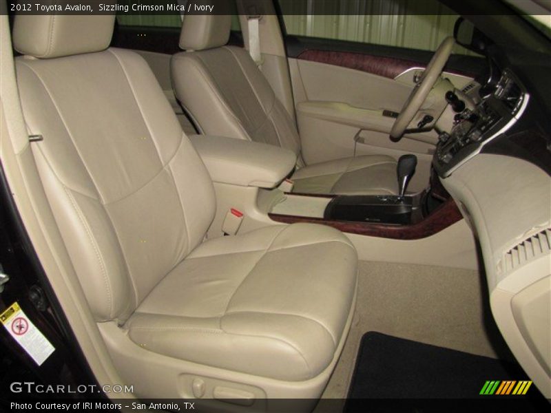 Sizzling Crimson Mica / Ivory 2012 Toyota Avalon