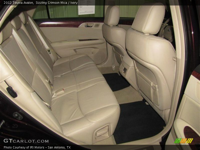 Sizzling Crimson Mica / Ivory 2012 Toyota Avalon