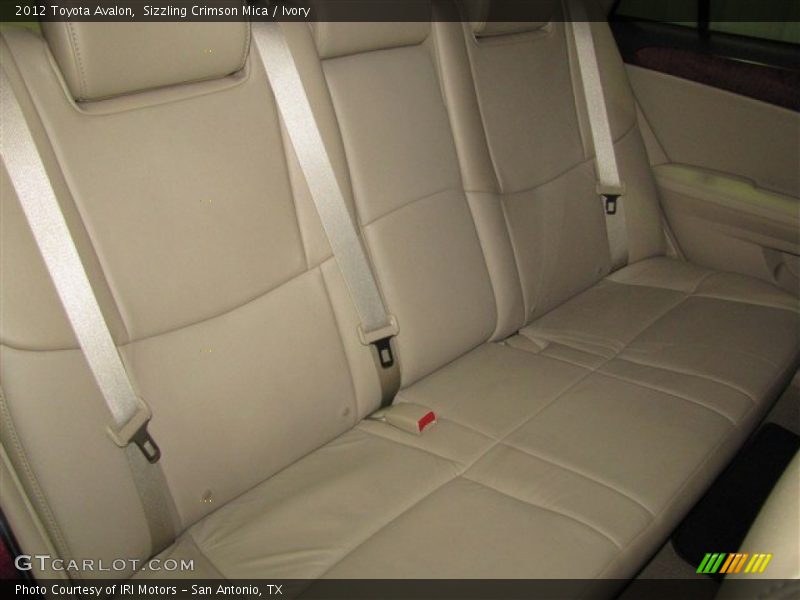Sizzling Crimson Mica / Ivory 2012 Toyota Avalon