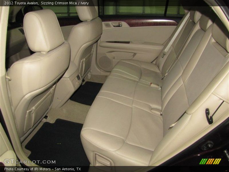 Sizzling Crimson Mica / Ivory 2012 Toyota Avalon