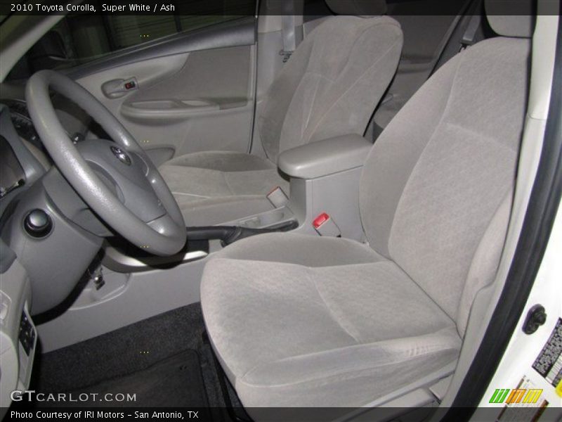 Super White / Ash 2010 Toyota Corolla
