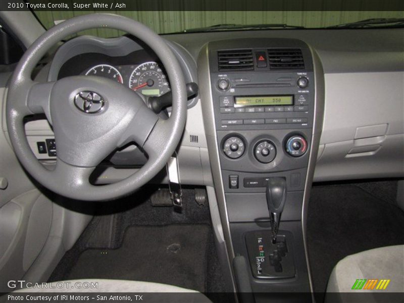 Super White / Ash 2010 Toyota Corolla