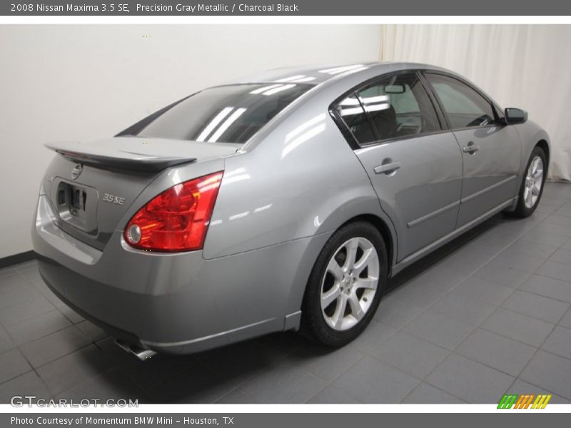 Precision Gray Metallic / Charcoal Black 2008 Nissan Maxima 3.5 SE