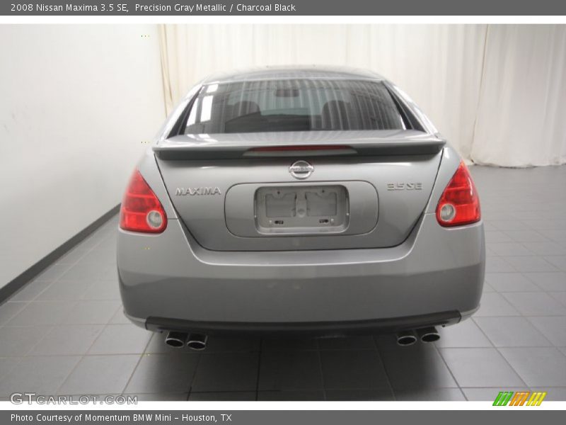 Precision Gray Metallic / Charcoal Black 2008 Nissan Maxima 3.5 SE