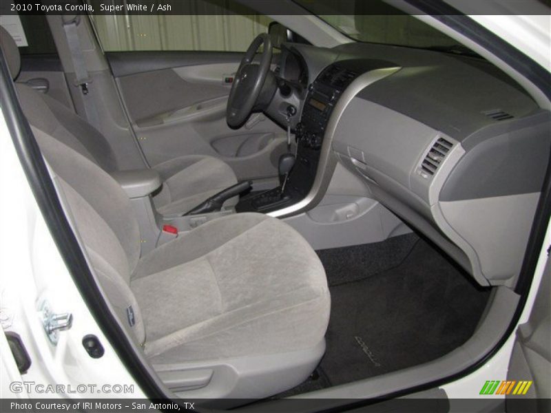 Super White / Ash 2010 Toyota Corolla