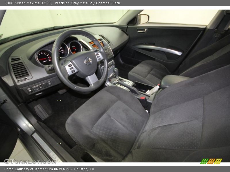 Precision Gray Metallic / Charcoal Black 2008 Nissan Maxima 3.5 SE