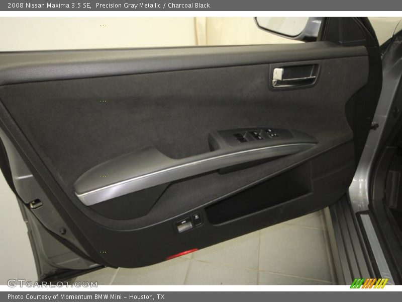 Precision Gray Metallic / Charcoal Black 2008 Nissan Maxima 3.5 SE