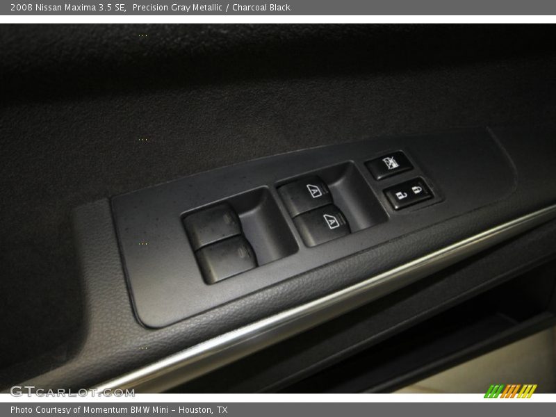 Precision Gray Metallic / Charcoal Black 2008 Nissan Maxima 3.5 SE