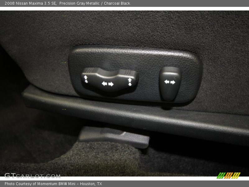 Precision Gray Metallic / Charcoal Black 2008 Nissan Maxima 3.5 SE