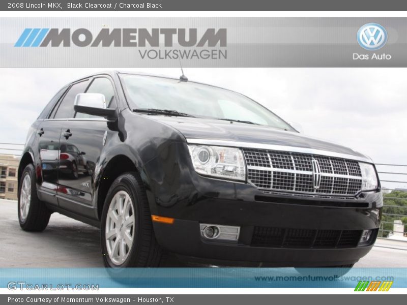 Black Clearcoat / Charcoal Black 2008 Lincoln MKX