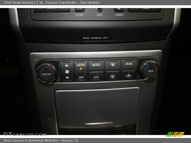 Precision Gray Metallic / Charcoal Black 2008 Nissan Maxima 3.5 SE