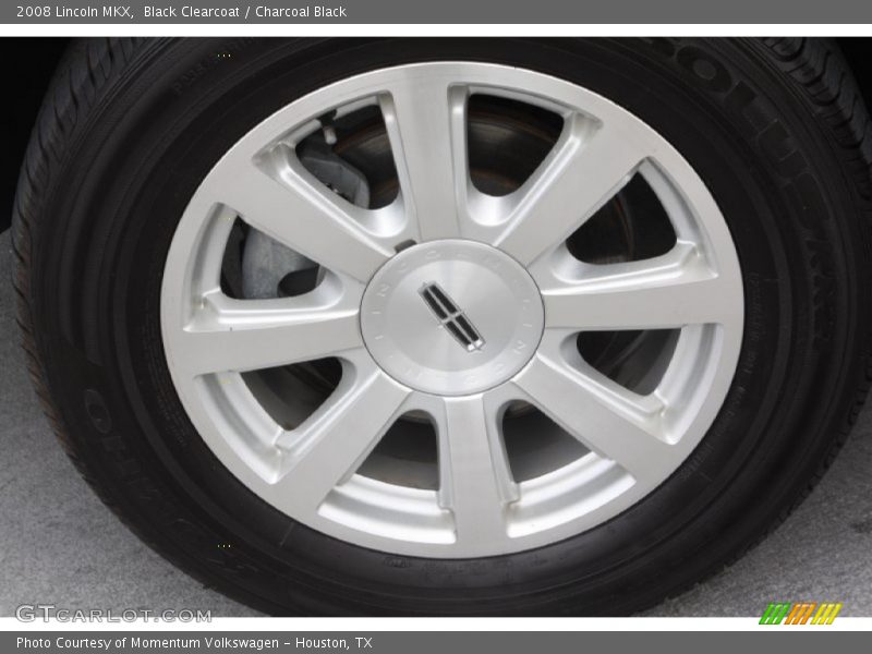 Black Clearcoat / Charcoal Black 2008 Lincoln MKX