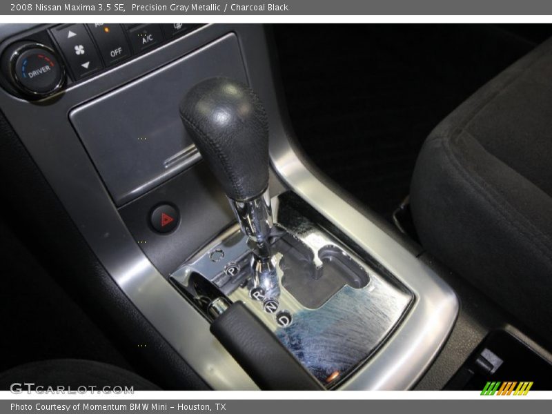 Precision Gray Metallic / Charcoal Black 2008 Nissan Maxima 3.5 SE
