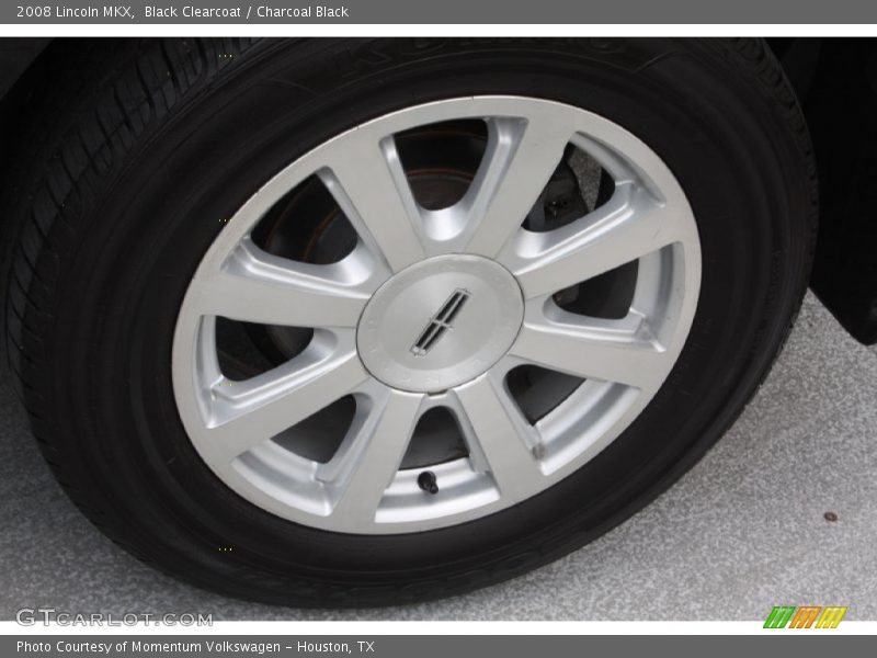 Black Clearcoat / Charcoal Black 2008 Lincoln MKX
