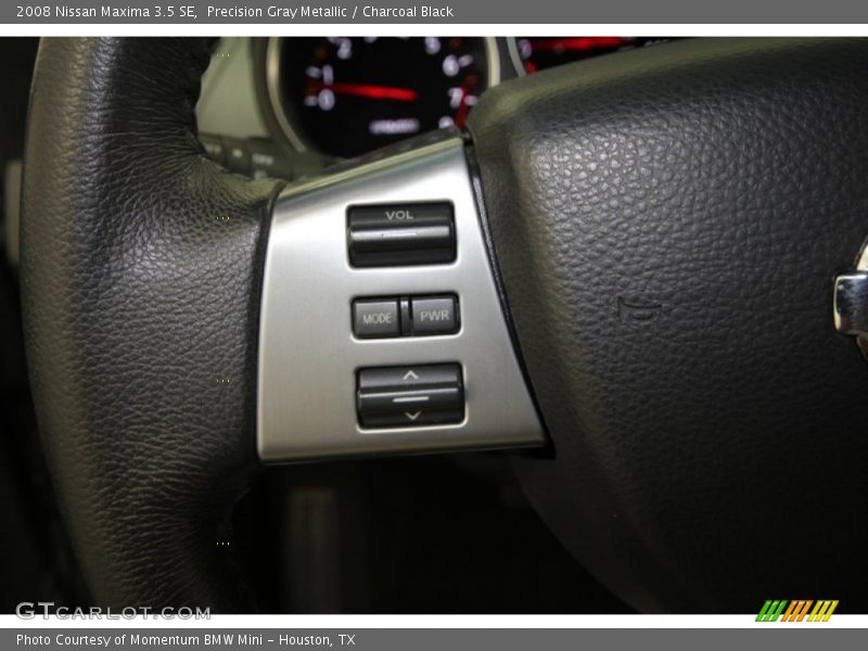 Precision Gray Metallic / Charcoal Black 2008 Nissan Maxima 3.5 SE