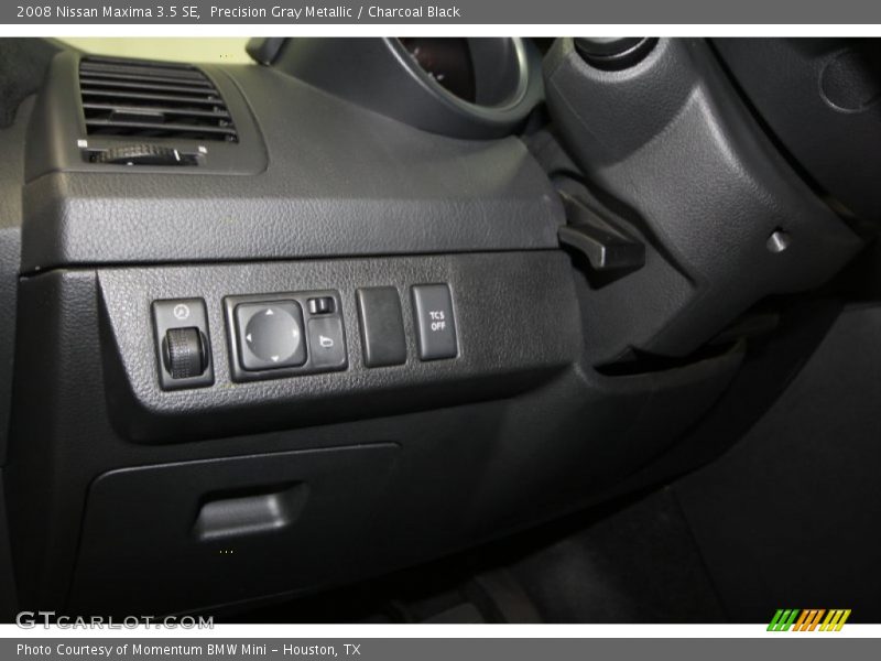 Precision Gray Metallic / Charcoal Black 2008 Nissan Maxima 3.5 SE