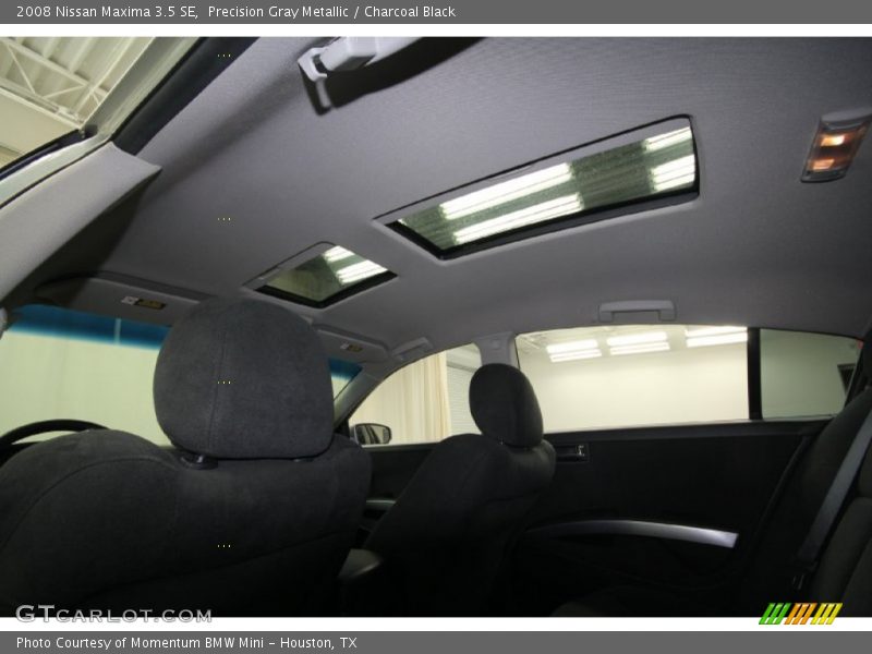 Precision Gray Metallic / Charcoal Black 2008 Nissan Maxima 3.5 SE
