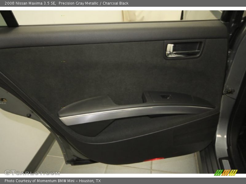 Precision Gray Metallic / Charcoal Black 2008 Nissan Maxima 3.5 SE