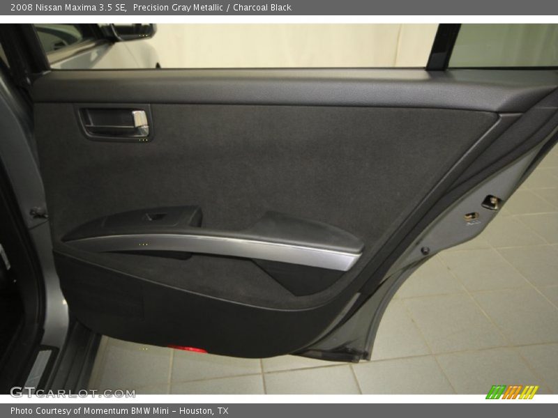 Precision Gray Metallic / Charcoal Black 2008 Nissan Maxima 3.5 SE