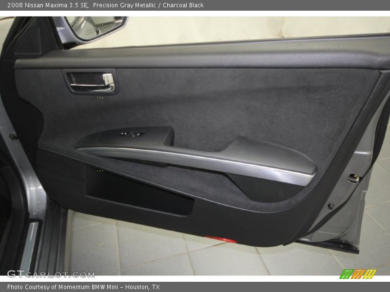 Precision Gray Metallic / Charcoal Black 2008 Nissan Maxima 3.5 SE