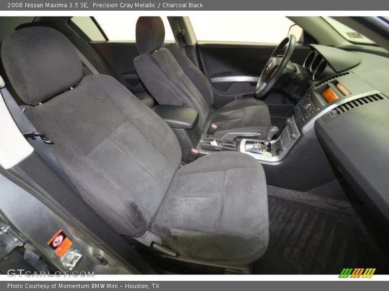 Precision Gray Metallic / Charcoal Black 2008 Nissan Maxima 3.5 SE