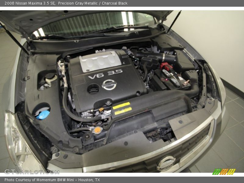 Precision Gray Metallic / Charcoal Black 2008 Nissan Maxima 3.5 SE