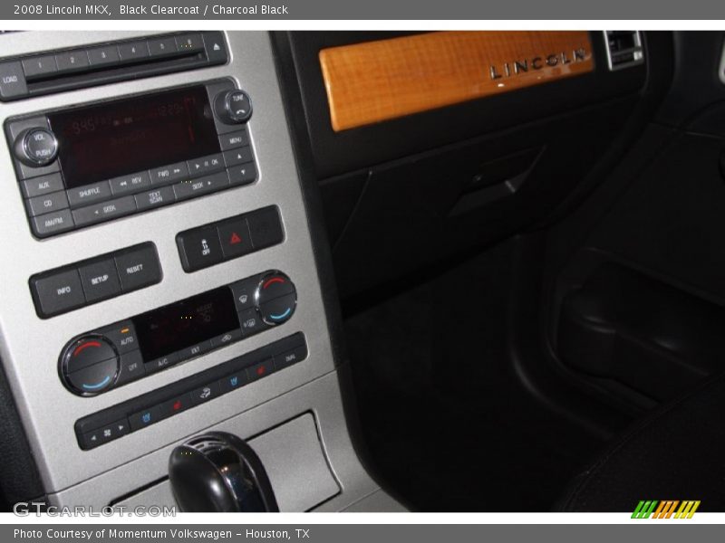 Black Clearcoat / Charcoal Black 2008 Lincoln MKX