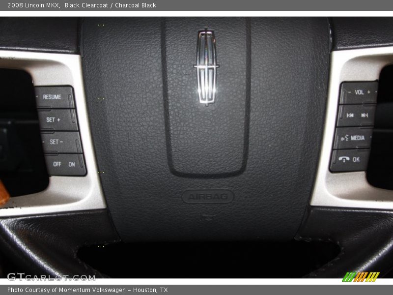 Black Clearcoat / Charcoal Black 2008 Lincoln MKX