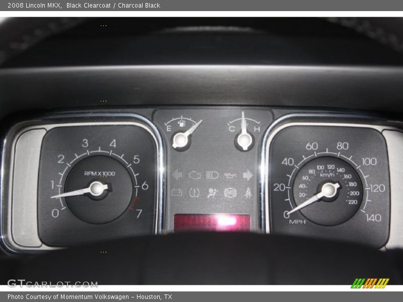 Black Clearcoat / Charcoal Black 2008 Lincoln MKX