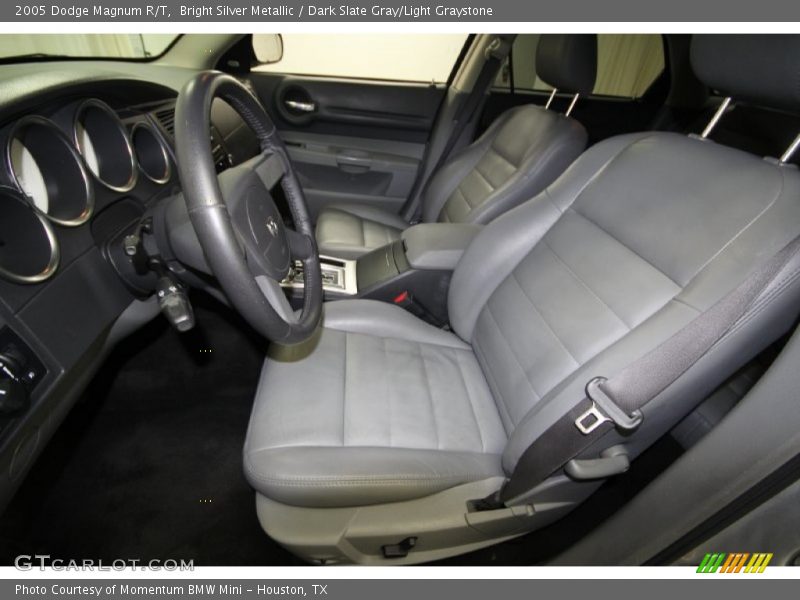 Bright Silver Metallic / Dark Slate Gray/Light Graystone 2005 Dodge Magnum R/T
