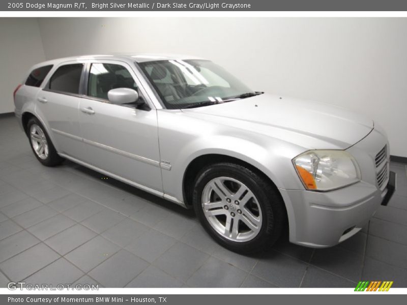 Bright Silver Metallic / Dark Slate Gray/Light Graystone 2005 Dodge Magnum R/T